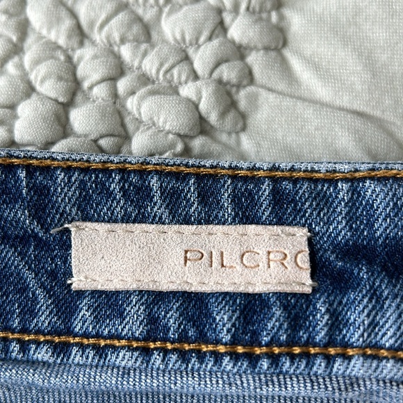 Pilcro wide leg jeans front pleat - Picture 4 of 4
